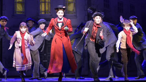 „Mary Poppins“, das Musical, ab 1. Oktober im Wiener Ronacher – mit der bereits in „Elisabeth“ erprobten Annemieke van Dam in der Titelrolle