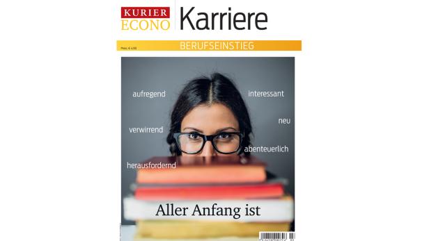 Jetzt im Handel: Das KURIER-Magazin "Karriere – Berufseinstieg"