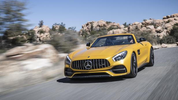 Mercedes-AMG GT Roadster: Breiten-Sport für betuchte Frischluft-Freunde