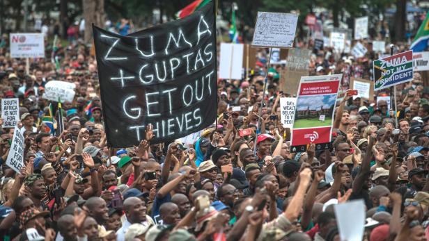 Präsident Zuma gilt für viele Südafrikaner als korrupt.
