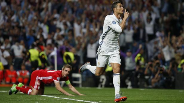 Bayern hatte Ronaldo lange Zeit im Griff, am Ende war der Portugiese doch der große Held.