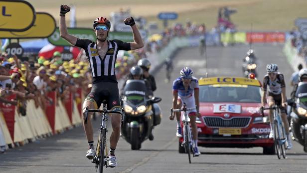AG2R La Mondiale rider Jan Bakelants of Belgium re