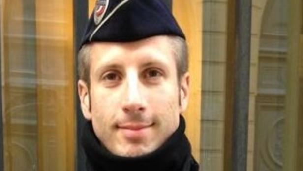 Xavier Jugele, der französische Polizist wurde vergangene Woche getötet.