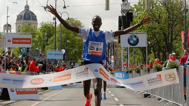 Albert Korir kürte sich zum VCM-Sieger 2017.