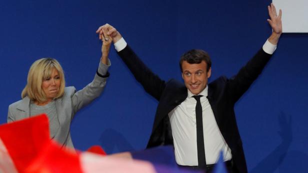 Der Sieger des Abends: Emmanuel Macron