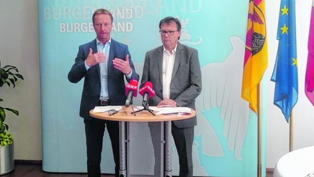 Präsentierten Einigung über Tagsatzerhöhung: Hans Tschürtz (FPÖ) und Norbert Darabos (SPÖ)