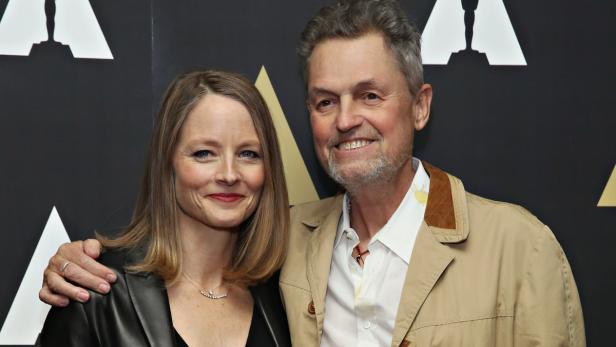 &quot;Silence Of The Lambs&quot;-Star Jodie Foster mit Jonathan Demme.
