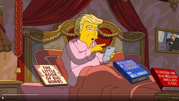 100 Tage Trump bei den "Simpsons"