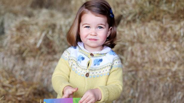 Groß geworden: Prinzessin Charlottes Fotoshooting