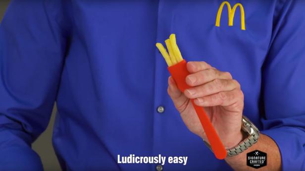 McDonald's erfindet Pommes-Gabel
