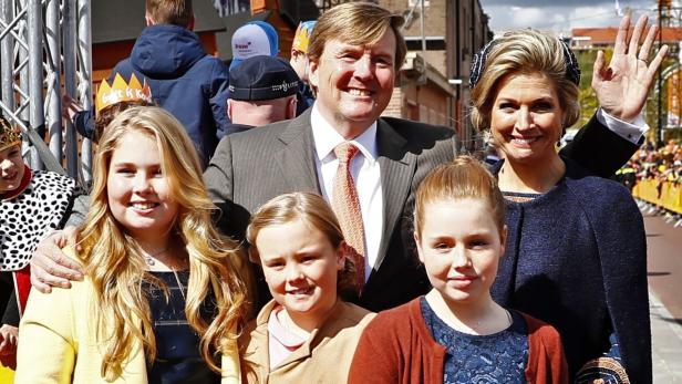Die holländische Königsfamilie ist zu Besuch in Österreich