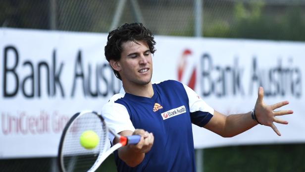 Eine Bank im österreichischen Tennis: Dominic Thiem