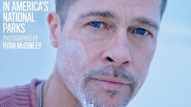 Abgemagerter Brad Pitt auf gleich drei Titelbildern