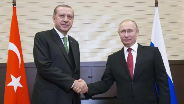 Erdogan und Putin in Sotschi