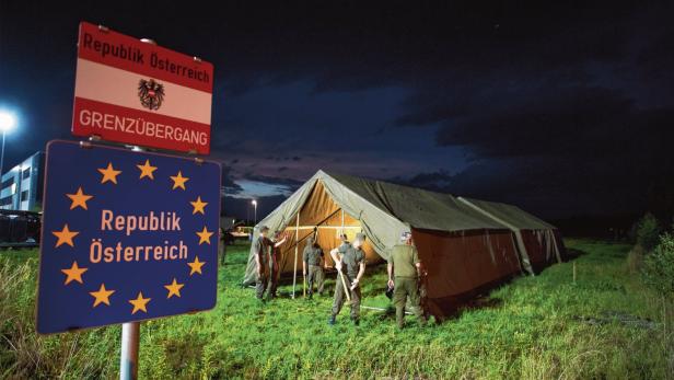 Das Bundesheer hilft seit Herbst 2015 bei der Grenzsicherung im Burgenland