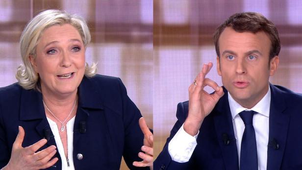 "Le Pen setzt Macron unter Trommelfeuer"