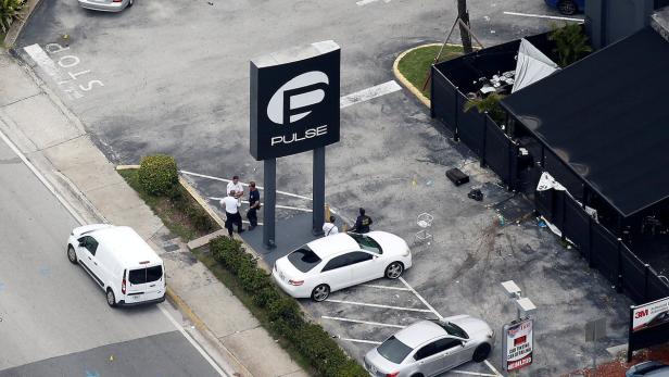 Das &quot;Pulse&quot; in Orlando nach dem tödlichen Attentat.