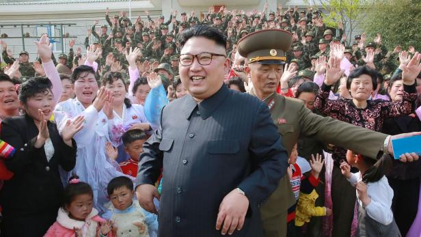 Kim Jong-Un sollte bei einem Auftritt getroffen werden, behauptet Nordkorea