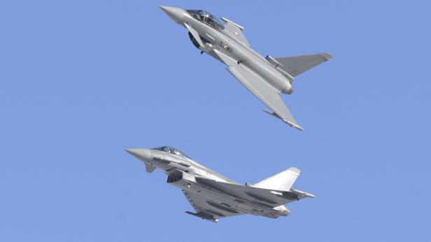 Zwei Eurofighter des Bundesheeres
