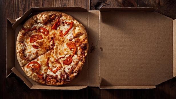 Pizza muss nicht total ungesund sein.