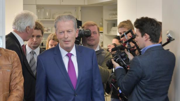 Mitterlehnerverkündete am Mittwoch Rücktritt als ÖVP-Chef und Vizekanzler