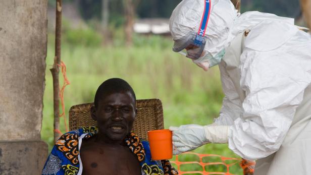Eine Aufnahme aus dem Kongo von 2007: Immer wieder kleinere Epidemien.