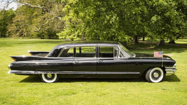 Cadillac Fleetwood, Baujahr 1961, war das Auto von John F. Kennedy.