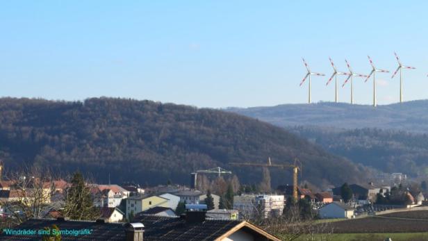 Sechs 200 Meter hohe Windräder sollen am Amerlingkogel errichtet werden. Eine Bürgerinitiative wehrt sich dagegen.