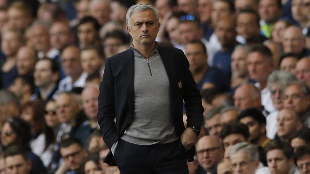 Jose Mourinho war nach der Niederlage in London genervt.