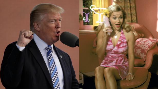 Trumps Rede: Wie aus "Natürlich Blond" kopiert