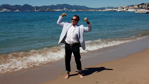 Arnie in Cannes