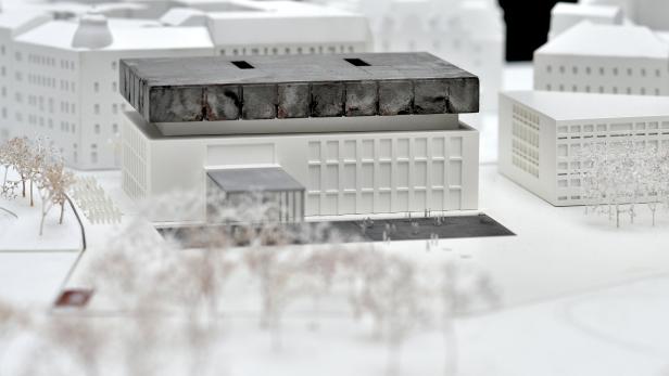 &quot;Wien Museum Neu&quot;: Das Modell des Siegerprojektes, präsentiert im November 2015