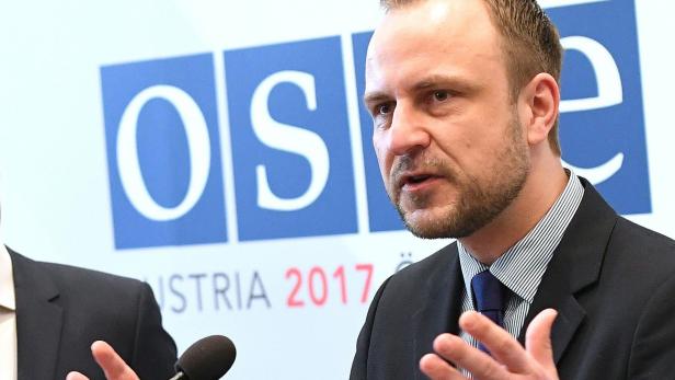 Der OSZE-Sonderbeauftragte gegen Radikalisierung Peter Neumann.