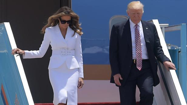 Donald Trump und First Lady Melania Trump