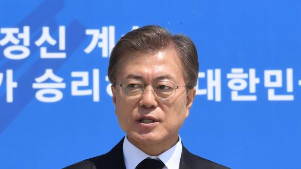 Staatschef Moon Jae-in.