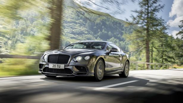 Bentley Continental Supersports: Ein Fußballfeld pro Sekunde