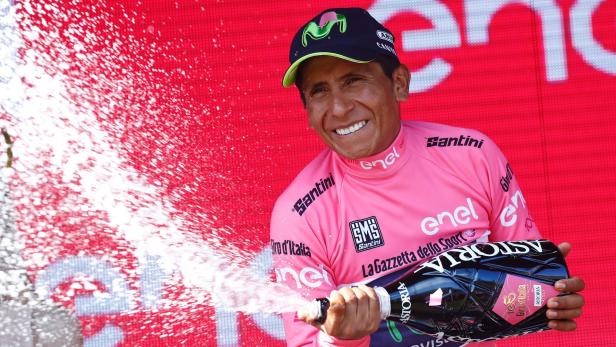 Die Welt ist Rosa-rot: Quintana führt beim Giro