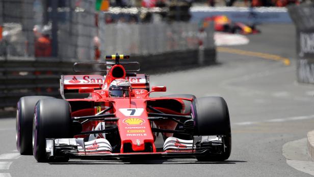 Räikkönen startet in Monaco von der Pole.