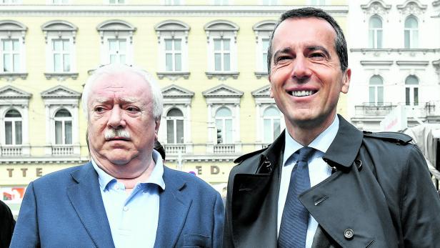 Wiens Bürgermeister Michael Häupl und Kanzler Christian Kern