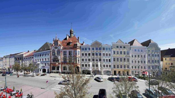 Geschichtsträchtiges Stadtzentrum Braunaus