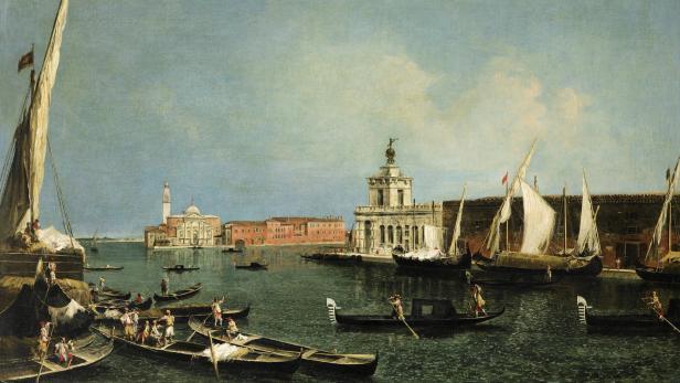 Michele Marieschi: &quot;La Punta della Dogana e san Giorgio Maggiore&quot; (1739/40)