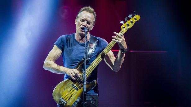 Sting kommt am 14. September mit Bassgitarre nach Wien.