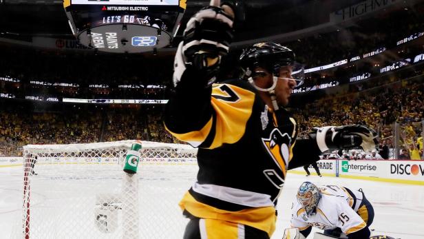 Sidney Crosby und seine Penguins sind auf einem guten Weg zur Titelverteidigung.