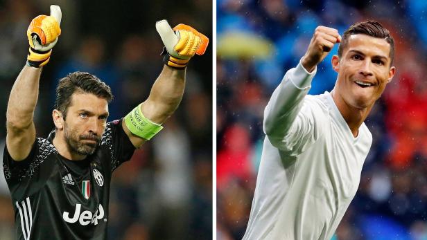 Gianluigi Buffon oder Cristiano Ronaldo: Wer nimmt die Trophäe mit?