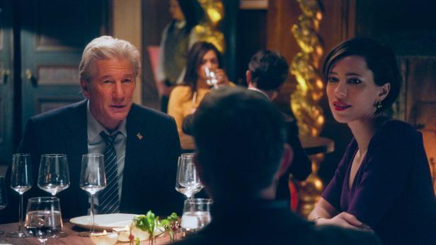 Richard Gere und Rebecca Hall in &quot;The Dinner&quot;