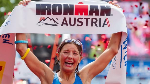 2015 siegte Eva Wutti beim Ironman Austria in Klagenfurt.