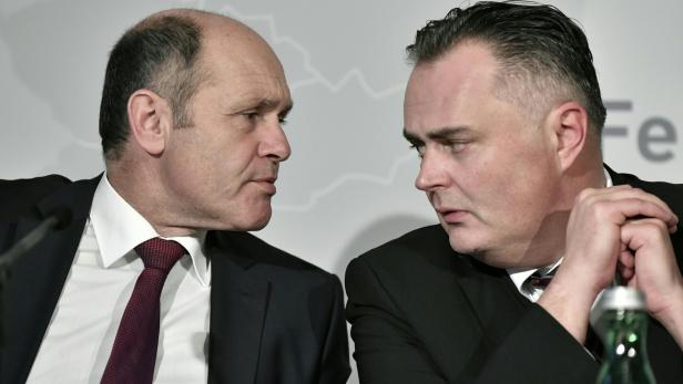 Österreichs Sicherheitsminister: Innenminister Wolfgang Sobotka (ÖVP) und Vereidigungsminister Hans Peter Doskozil (SPÖ)