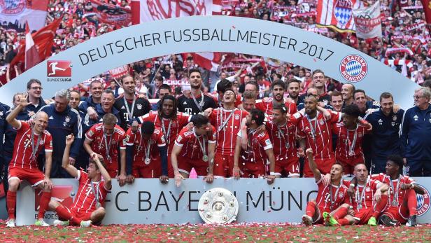 Deutschland: Die Bayern bleiben das Maß aller Dinge in der Bundesliga.