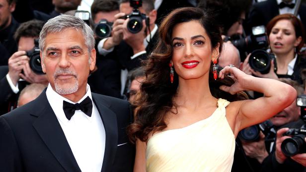 George und Amal Clooney im Babyglück