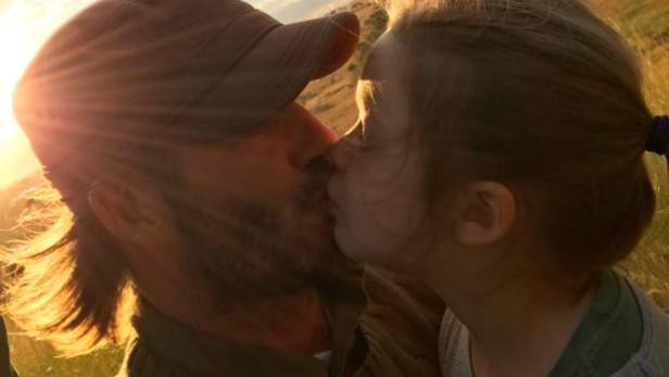 Aufregung um Kuss von David Beckham & Tochter Harper